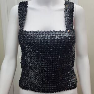 Anthony Muto Top Vintage Sequin Tank Taylor Swift Life Of A Showgirl Vibes